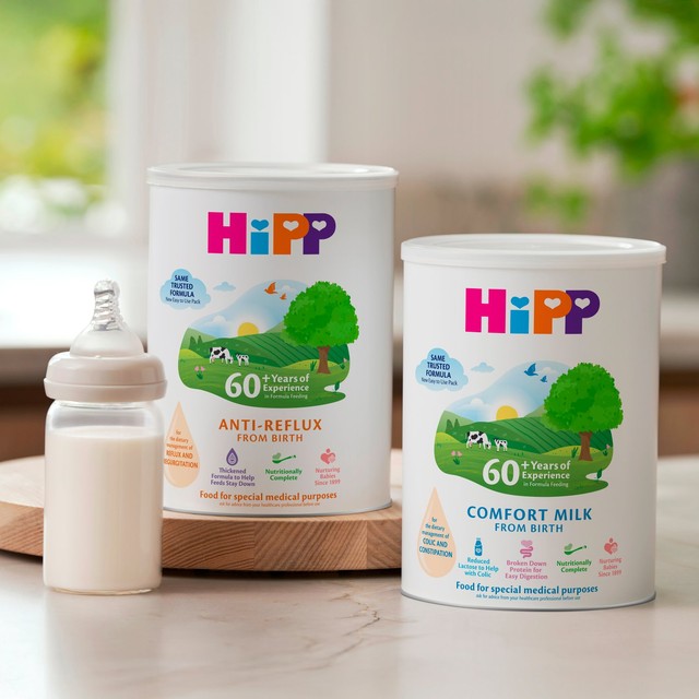 HiPP anti reflux baby milk formula 800g, UK version