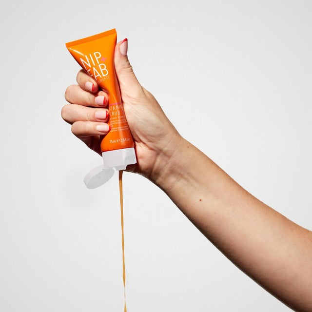 Nip & Fab Vitamin C Fix facial scrub 75ml, imported from the UK