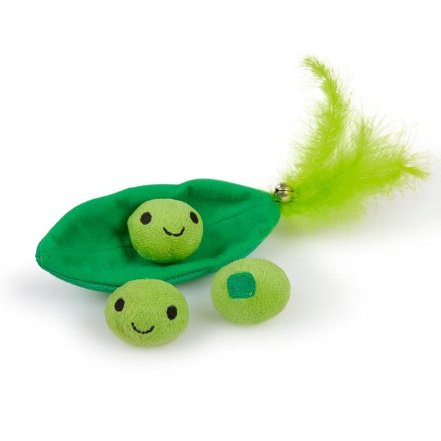 Petface Peas in a Pod cat toy, imported from the UK