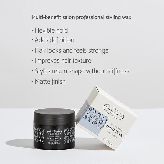 Percy & Reed hair wax 50g, imported from the UK