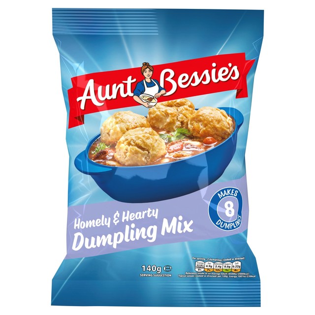 Aunt Bessie's hearty dumpling mix 140g - British product