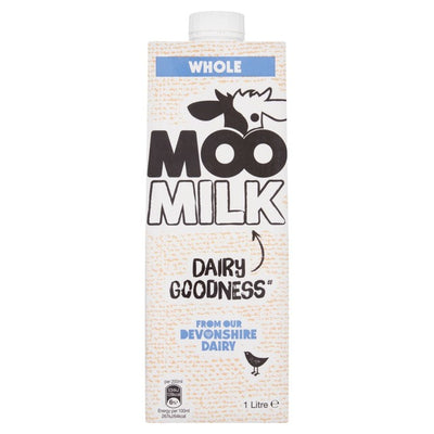M&S Moo Whole Long Life Milk 1L- Buy online at McGrocer