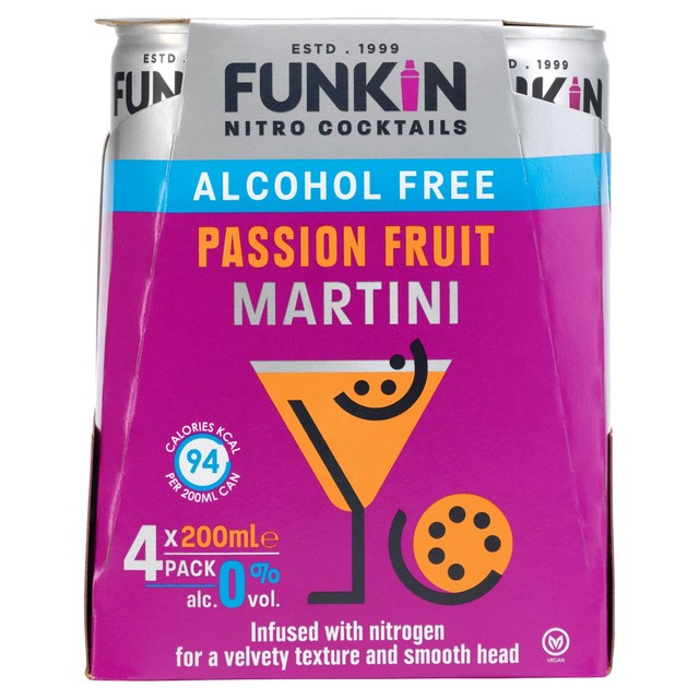 Funkin passion fruit martini can 200ml - British product