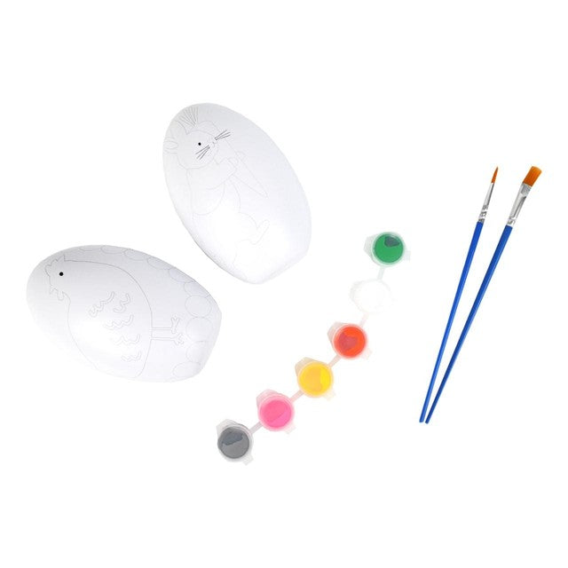 Talking Tables Easter egg tin craft kit 2-pack, imported from the UK