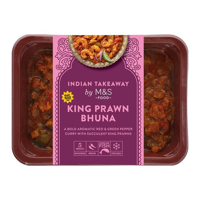 M&S King Prawn Bhuna Indisches Curry 400g