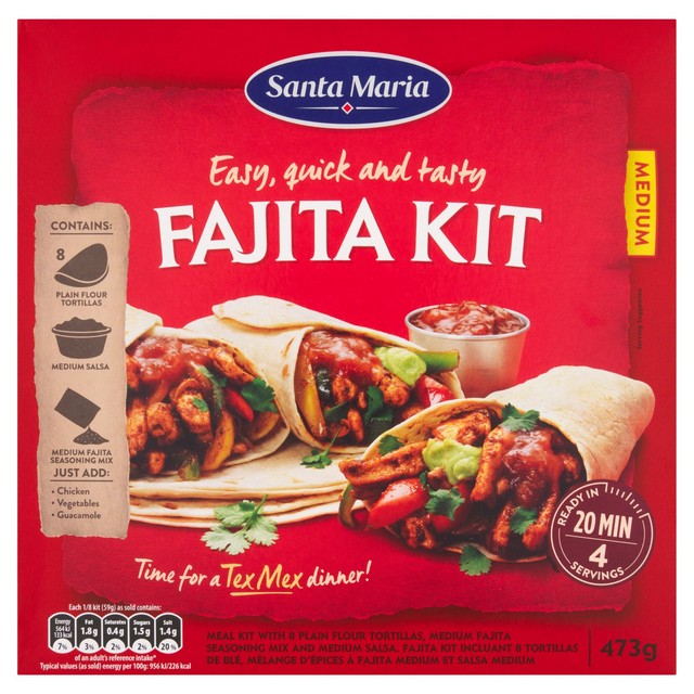 Santa Maria fajita kit 473g (British brand)