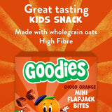 Goodies Chocolate Orange Mini Flapjack Bites 4 x 23g, UK version