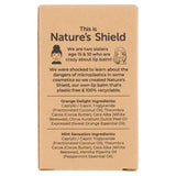 Nature's Shield lip balm duo pack orange mint - British product