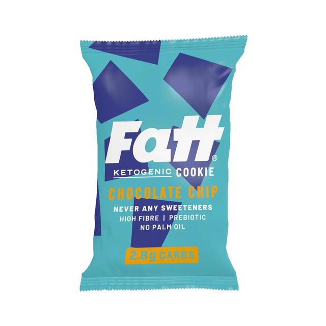 Fatt chocolate chip ketogenic cookie 30g - British product