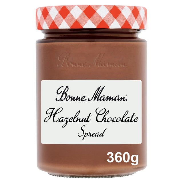 Bonne Maman smooth hazelnut chocolate spread 360g - British product