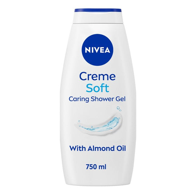 Nivea Creme Soft shower cream 750ml, imported from the UK