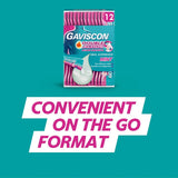 Gaviscon peppermint liquid sachets for heartburn and indigestion 24 x 10ml, UK version