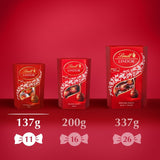 Lindt milk chocolate truffles 137g box, UK version