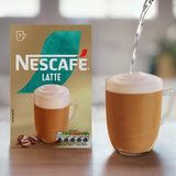 Nescafe Gold Latte instant coffee 7 sachets, imported from the UK