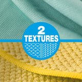 Spontex Microfibre Window Kit 2 pack (British brand)