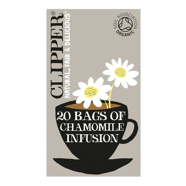 Clipper organic chamomile tea bags 20 count - British product