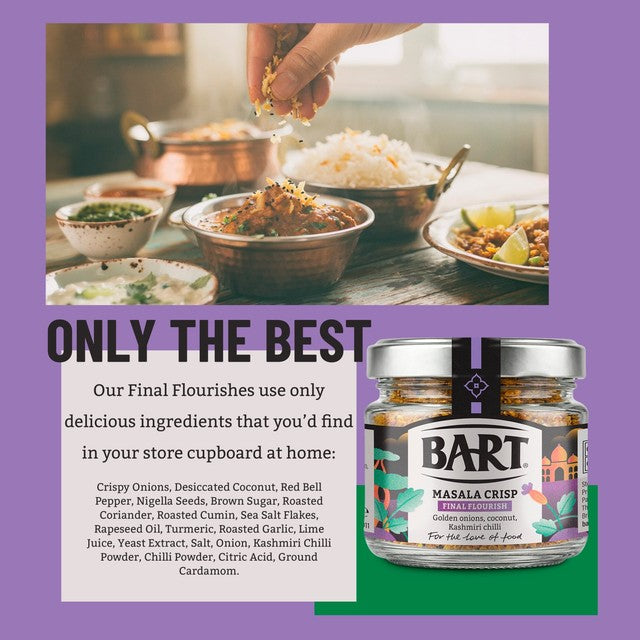 Bart Indian Masala Crisp seasoning blend - British product