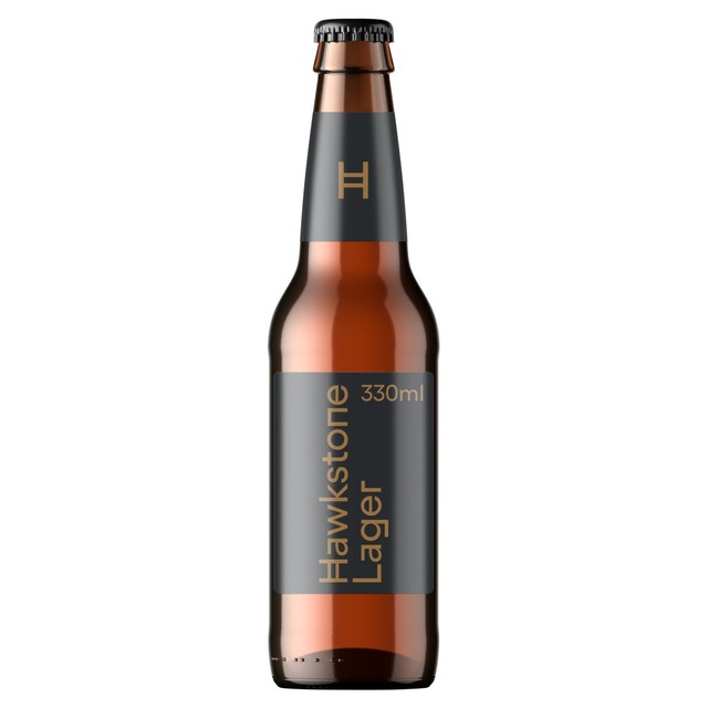 Hawkstone Premium Lager 330 ml, britisk versjon