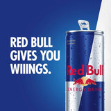 Red Bull energy drink 8 x 250ml cans, imported from the UK