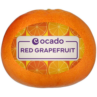 Ocado Rød grapefrukt Fersk sitrusfrukt 87mm