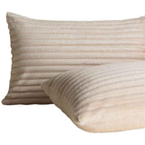 M&S cloud fleece striped bedding set single neutral, UK version