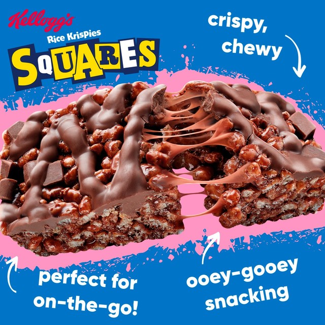 Kellogg's Rice Krispies Squares Totally Chocolatey 8 x 34g, UK version