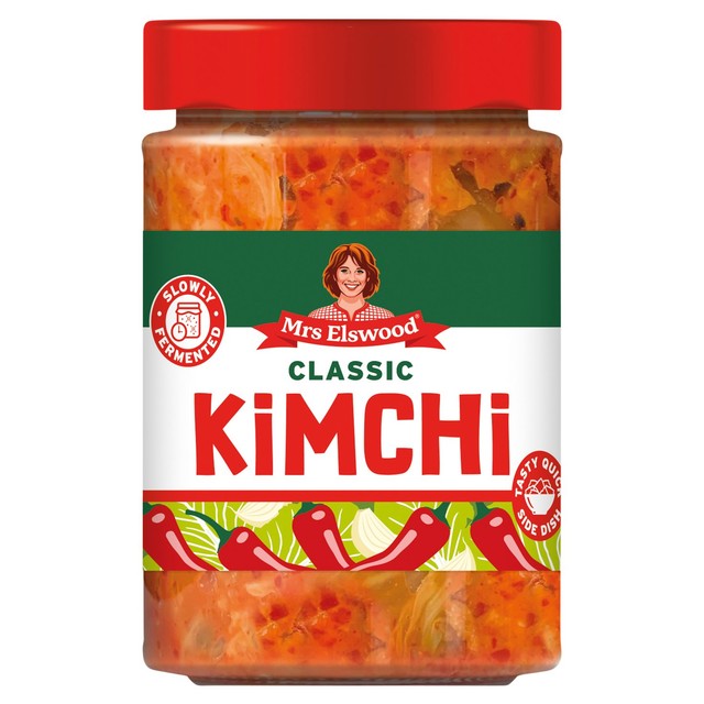 Mrs Elswood Classic Kimchi 300g, imported from the UK