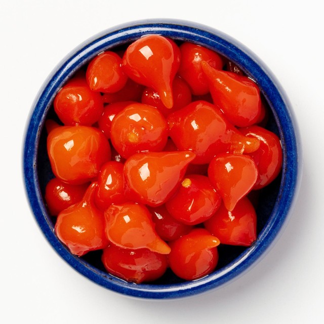The Real Olive Co. Sweet Red Lily pickled peppers 100g (British brand)