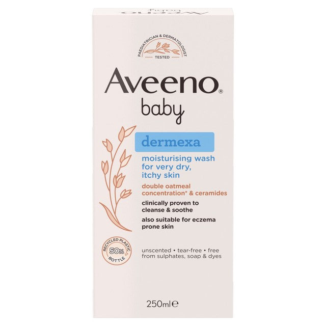 Aveeno Baby Dermexa Moisturising Wash 250ml - British product