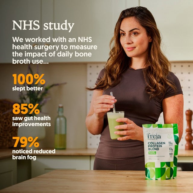 Freja Chai Collagen Protein Shake 300g, imported from the UK