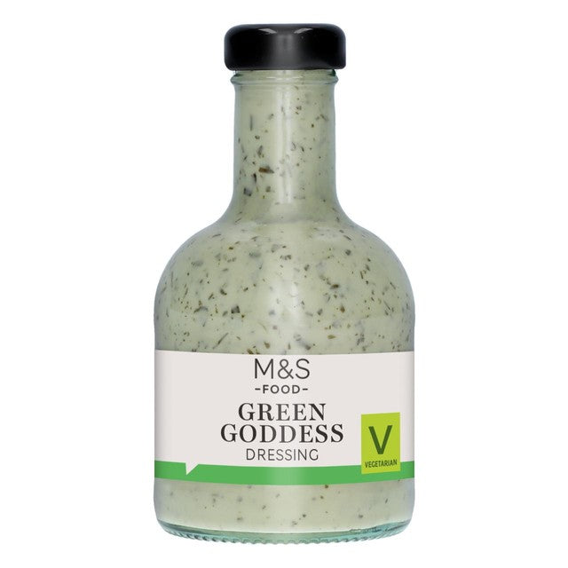 M&S Green Goddess salad dressing 235ml, imported from the UK
