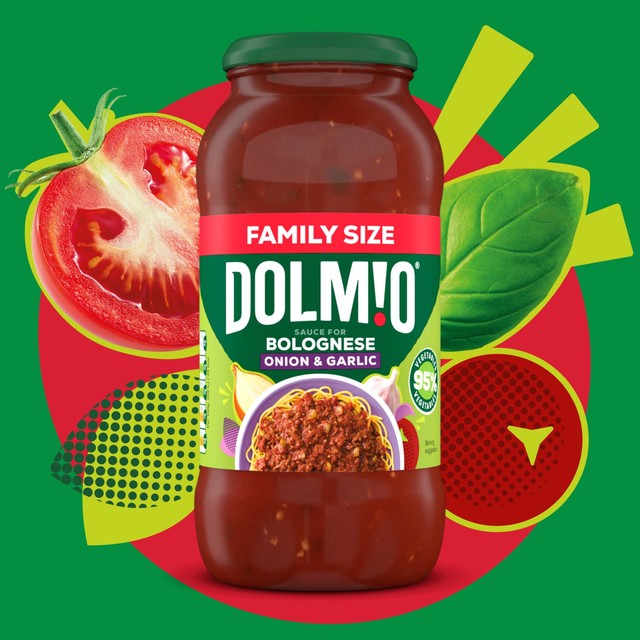 Dolmio Bolognese onion garlic pasta sauce 675g - British product