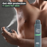 Dove Men+Care Fresh anti-perspirant deodorant aerosol 200ml - British product