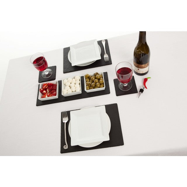 Just Slate rectangular placemats 30cm x 22cm, UK version