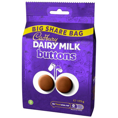 Cadbury Dairy Milk Buttons Milchschokolade 175g