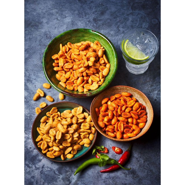 M&S smoky chorizo peanuts 200g, imported from the UK