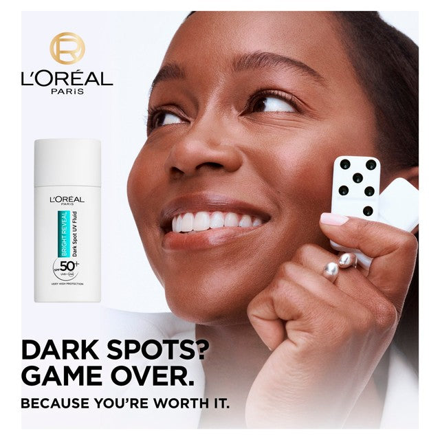 L'Oreal Paris Bright Reveal SPF 50+ moisturiser 50ml, UK version