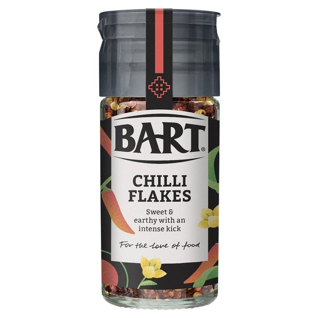 Bart dried chilli flakes jar pack 27g - British product