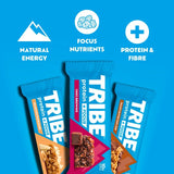 TRIBE protein bar peanut butter chocolate chip 60g (British brand)