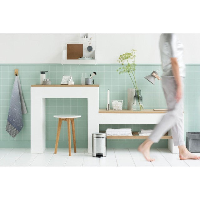 Brabantia Pedal Bin Brilliant Steel 3L - British product