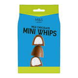 M&S milk chocolate mini whips 120g, imported from the UK