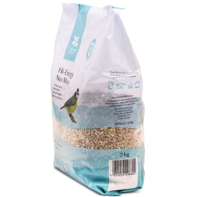 National Trust Hi Energy Bird Seed 2kg, imported from the UK