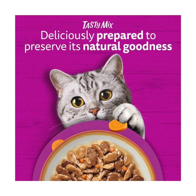 Whiskas cat food pouches Tasty Mix Country Collection 12x85g (British brand)