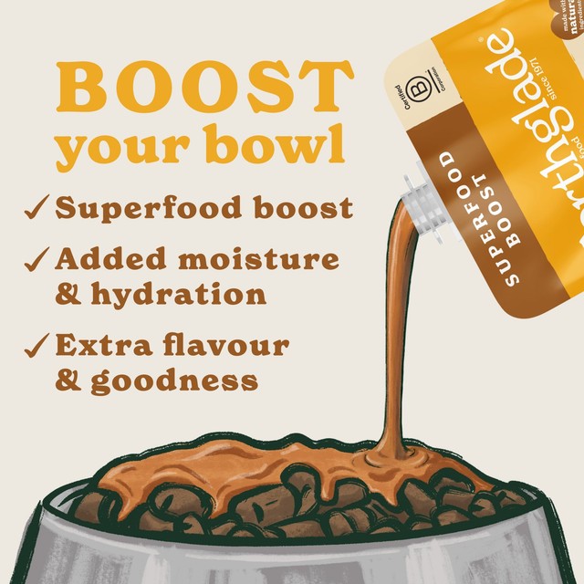 Forthglade chicken bone broth topper for dogs, UK brand