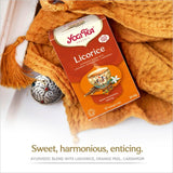 Yogi Tea licorice herbal tea bags 17 bags (British brand)