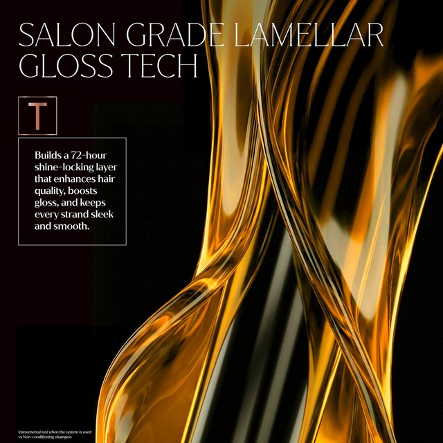 TRESemmé Lamellar Gloss hair care shampoo UK version