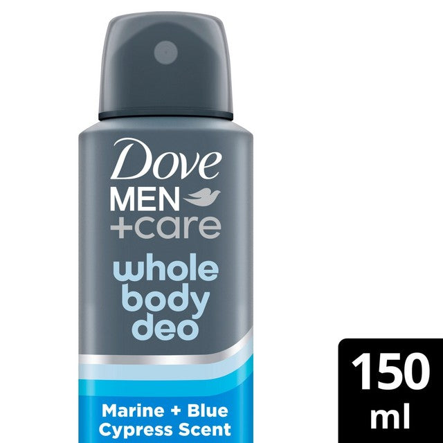 Dove Men+ deodorant spray Marine & Blue Cypress (British brand)