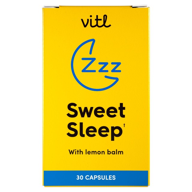 VITL Sweet Sleep supplement 30 capsules (British brand)