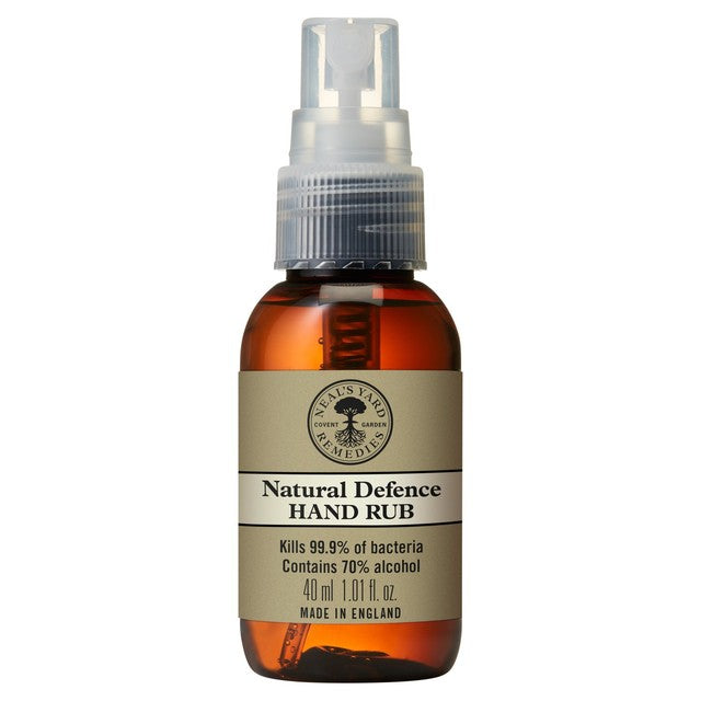 Neal's Yard Natural Hand Defence Spray 40ml, imported from the UK