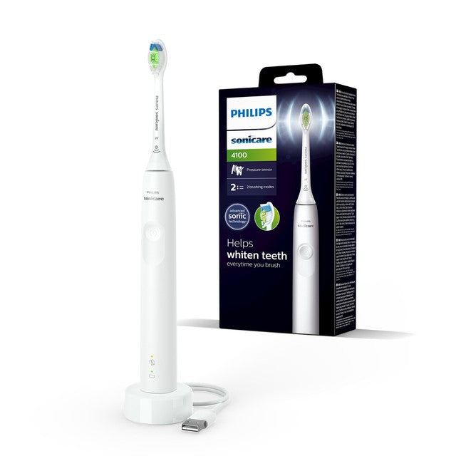 Philips Sonicare Series 4100 White electric toothbrush, imported from the UK